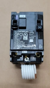 Siemens Q230GF Circuit Breaker 30 Amp 2 Pole 120/240V *USED* - Picture 1 of 3