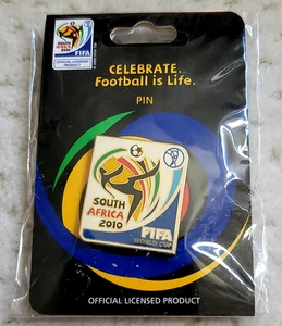 NEW SEALED FIFA World Cup South Africa 2010 Official Collectors Logo Lapel Pin - Picture 1 of 3