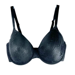 Natori Bra 731165 Conform Underwire Full Fit Contour Lined Black Size 36DDD 36F - Picture 1 of 7
