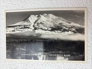 Postkarte White Border um 1920 RPPC Mt Shasta Kalifornien Eastman Studio - Bild 1 von 2