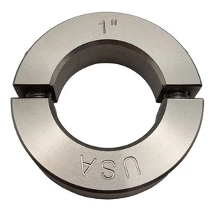 - 1.00" Bore Diameter - Clamping Two Piece Shaft Collar - 303 Stainless Steel... - Picture 1 of 3