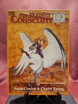 Avalon Hill + Chaosium - Monster Coliseum - Fantasy Role Playing - RQ (Nr. Mint) - Image 1 of 4