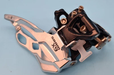 SRAM X9 Desviador 3x10 Delantero Abrazadera 34,9 Mm Doble Tirón NUEVO - Imagen 1 de 4