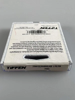 Tiffen Glimmerglass 1 Filter 77mm - Image 1 of 2