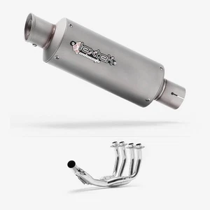 Lextek GP1 Stubby Exhaust System 240mm for Yamaha XJ6 Diversion (09-15) - Picture 1 of 1