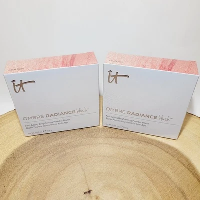 2x it Cosmetics OMBRÉ Radiance blush (Coral Flush) Anti-Aging Powder Blush - Image 1 of 4