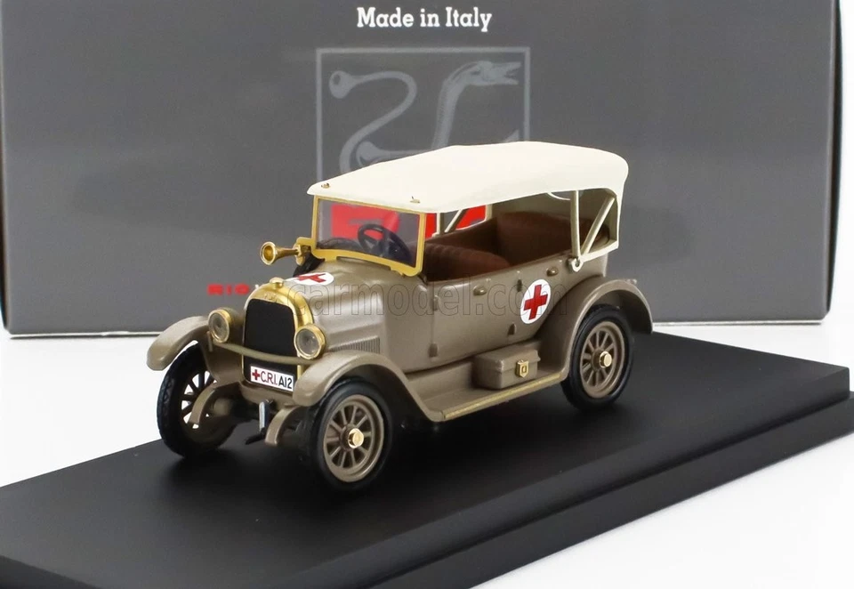 1/43 RIO-MODELS - FIAT - 501 TORPEDO CROCE ROSSA AMBULANCE - AMBULANZA 4754 - Immagine 1 di 1