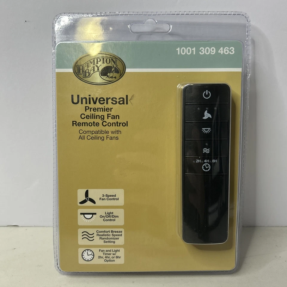 Hampton Bay Universal Ceiling Fan Basic Remote Controls 1001309454