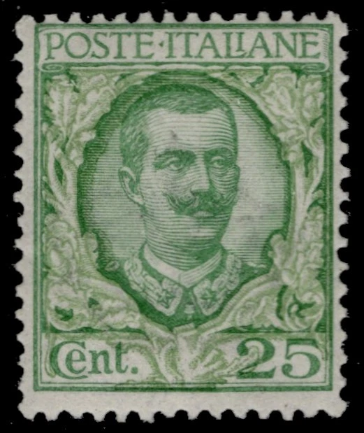 ITALY 82 - King Victor Emmanuel III "1926 Green and Pale Green" (pc43883) - Image 1 of 1