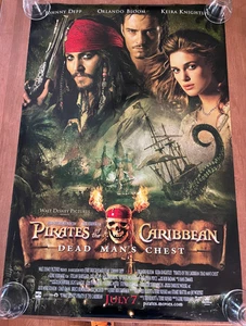 Pirates of the Caribbean: Dead Man's Chest 2006 27x40 Movie Poster DS rolled - Picture 1 of 8