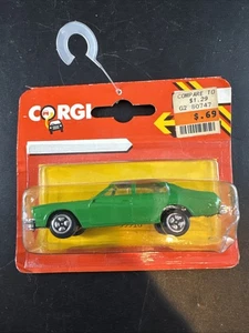 Corgi Juniors Buick scaffale come verde 1986 modello G2 80747 Corgi pressofuso Buick - Foto 1 di 6