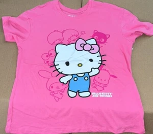Hello Kitty Shirt Pink SIZE LARGE NEW - Picture 1 of 1