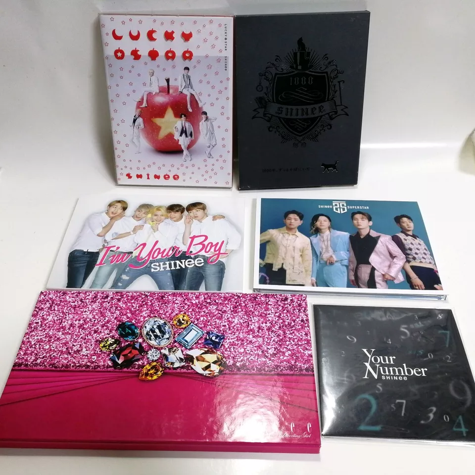 CD+DVD SHINee Japan Japanese Single Album Set of 6 First Limited No Photocard - Image 1 of 4