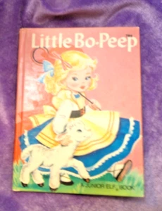 Vintage Little Bo Peep Childrens Story Junior Elf Book 1966 HB - Picture 1 of 3