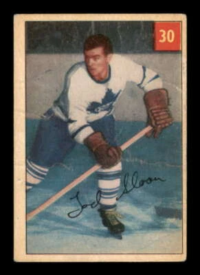 1954-55 Parkhurst #30 Tod Sloan GVG Maple Leafs 543583 — 第 1/2 张图片