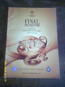 FOOTBALL FINALE PROGRAMME FINALE LIGUE DES CHAMPIONS 2010 BAYERN MUNICH - MILAN - Bild 1 von 8