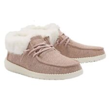 Hey Dude Children's Britt Stretch Fleece Pink Shoes 130195028