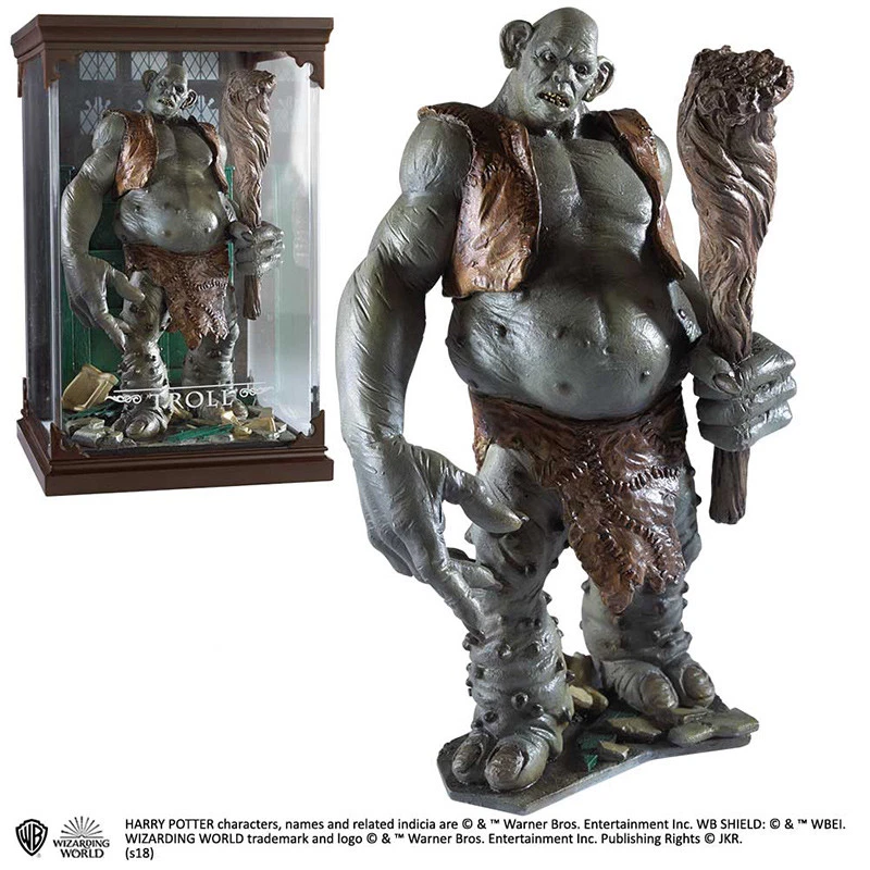 Harry Potter Magical Creatures N. 12 Troll Statue NOBLE COLLECTIONS - Immagine 1 di 1