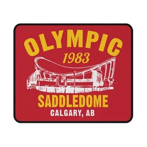 Olympic Saddledome 1983 Rubber Base NHL Mouse Pad - Calgary Flames Hockey - Picture 1 of 5