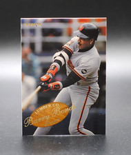 1995 Fleer BARRY BONDS Lumber Company Insert Card #3 San Francisco Giants