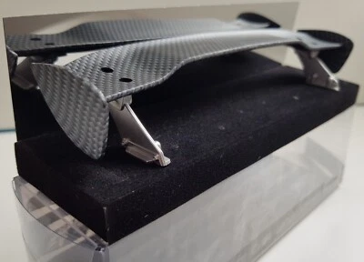 1/10 RC Car on road drift Carbon Fibre effect rear Spoiler/Wing Superb Style - Image 1 of 3
