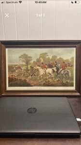 Vintage JF Herring Senr Herrings Fox Hunting Scenes - Picture 1 of 1
