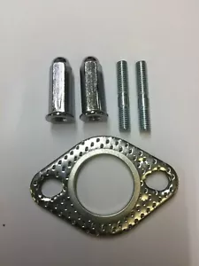 SCOOTER GY6 50cc 150cc VALVE HEAD 6MM EXHAUST STUDS, NUTS, Gasket - Picture 1 of 3