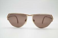 Vintage Stepper SI504 Gold Braun Oval Sunglasses Glasses NOS