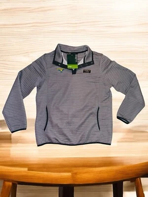 LL Bean Jacket Womens Medium Gray Airlight Windbreaker Pullover Fleece NWT - Image 1 of 4