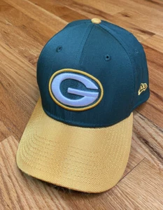 NFL Green Bay Packers Hat Mens Small Medium New Era 39Thirty Green Fitted - Picture 1 of 11