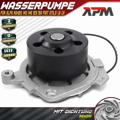 Wasserpumpe + Dichtring für Alfa Romeo 145 146 155 156 Fiat Punto Stilo 1.6 1.8 - Bild 1 von 4