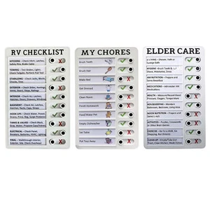 My Chores Chart Memo Board Kids Elder Care RV Checklist To Do List Planner Notes - Picture 1 of 15