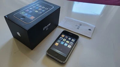 Apple iPhone 3G - 8GB - Schwarz (Ohne Simlock) A1241 (GSM) inkl. OVP - Bild 1 von 4