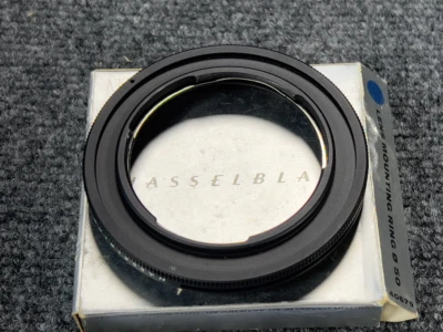Hasselblad 50 Dia Lens Mounting Ring 40679 fr Prof Lens Shade in Box NEW - Image 1 of 4