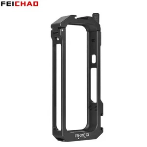 For Insta360X4 Camera Cage Aluminum Alloy Protective Frame With Cold Shoe Mount - Picture 1 of 13