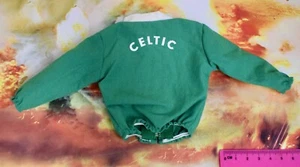 Vintage Action Man 40th Sportsman Football Club Celtic Track Suit Top - Picture 1 of 2
