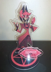 HAZBIN HOTEL Official ALASTOR Shark Robot 2022 Acrylic Standee DISCONTINUED - Picture 1 of 14