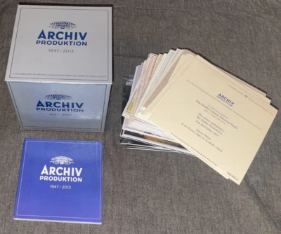 Archiv LIMITED EDITION 55CD Archiv Produktion 1947-2013. NM-/NM/M - Image 1 of 4