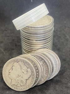 (1) Random Year $1 Cull - Good Morgan Silver Dollar Full Date No Holes 1878-1921 - Picture 1 of 2