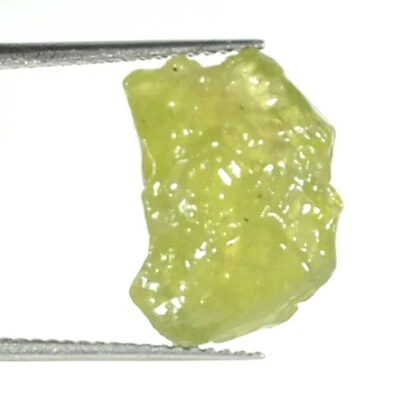 PERIDOT ROUGH FACET GEM GEMSTONE LIME GREEN VIETNAM GENUINE NATURAL 6.80CT NICE - Image 1 of 4