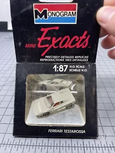 Echelle H.O. escala 1:87 HO Monogram Mini Exacts Ferrari Testarossa 2014 - Imagen 1 de 4