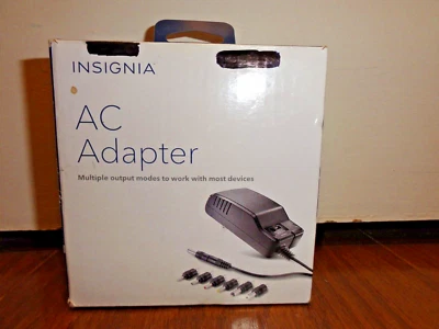 Insignia AC to DC Power Adapter with 7 Connector Tips NS-AC501 - Image 1 of 4