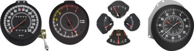 OER Mopar Rallye Gauge Set For 1970-1971 Dodge Challenger Plymouth Cuda - Image 1 of 3