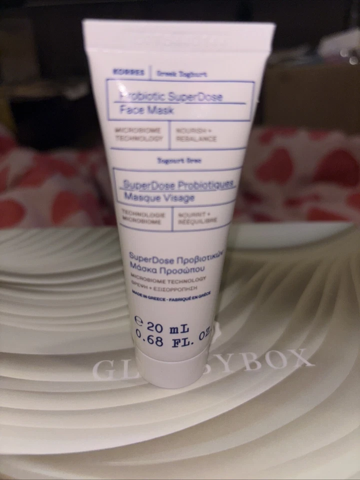 Korres Greek Yoghurt Probiotic Super Dose Face Mask 20 Ml  - Image 1 of 1