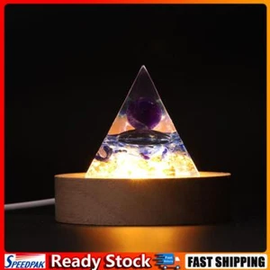 BLOOOK Orgon Kristall Pyramide, Reiki Pyramide Gesundheit Energie Generator, Nat - Bild 1 von 8