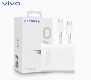 vivo iQOO 120W Ładowarka ścienna Kabel szybkiego ładowania do vivo X90 Pro iQOO 11 - Zdjęcie 1 z 3