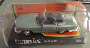 Mercedes Benz 350 SL Convertible 1971 New Ray Die Cast 1:43 Model 48429 NUOVO - Imagen 1 de 1