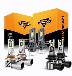 Faro antiniebla de haz alto bajo 6500K 6X para KIA FORTE 2019-2025 AUXBEAM LED - Imagen 1 de 12