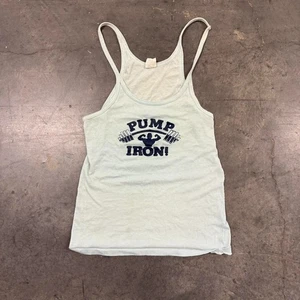 Vintage 80s Pump Iron Bodybuilding Muscle T Shirt Size S - Picture 1 of 7