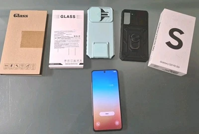 Samsung Galaxy S21 FE 5G SM-G990B/DS - 128GB - schwarz(Ohne Simlock) (Dual  - Bild 1 von 4